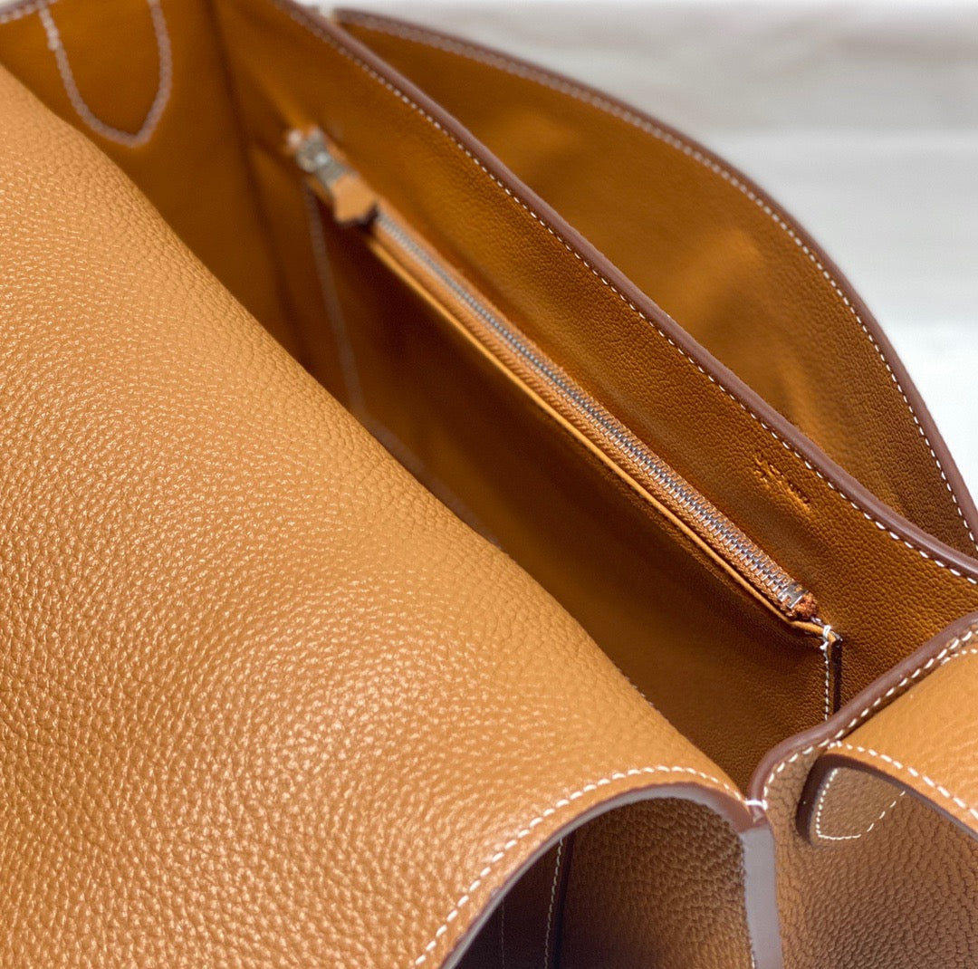 STEVEN 30 COPPER GRAINED CALFSKIN