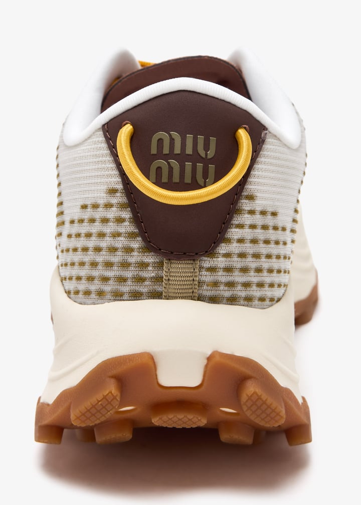 MIU MIU Technical fabric sneakers