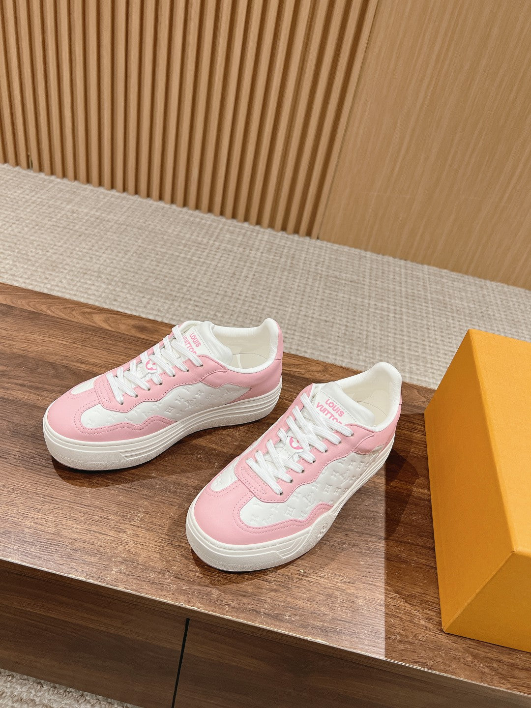 Beverly Hills Trainers Pink Rose