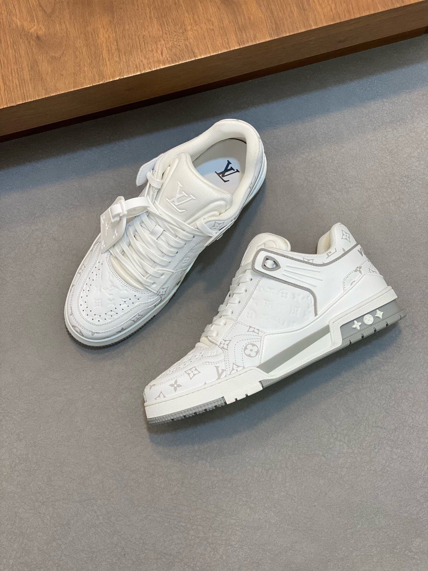 Trainer Grey White Sneaker