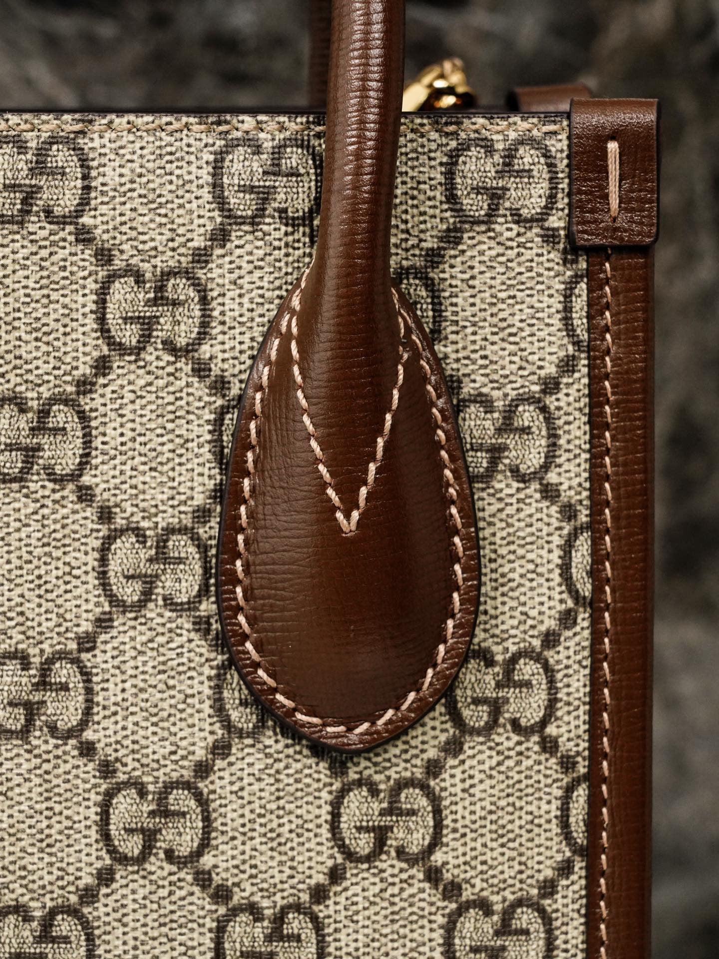 GG Supreme canvas mini tote bag