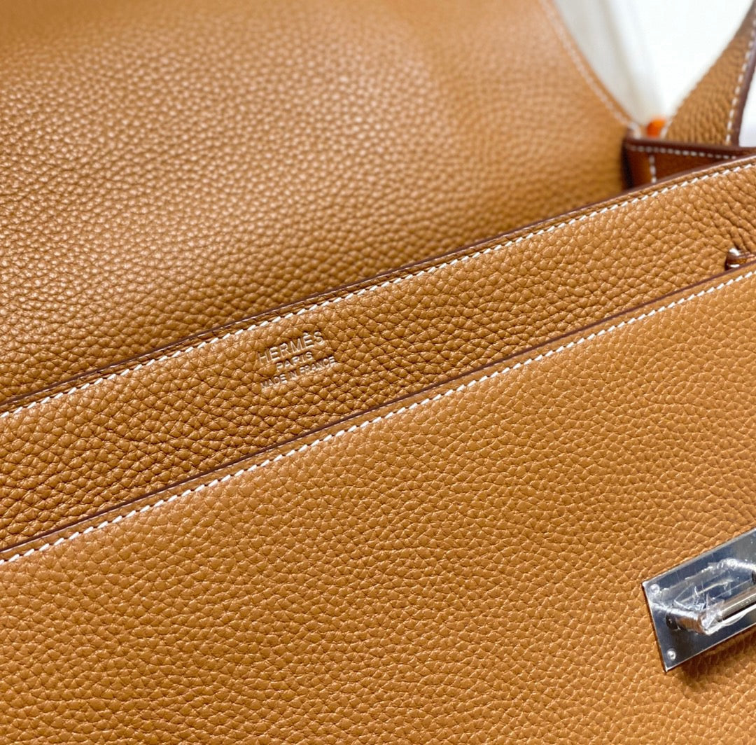 STEVEN 30 COPPER GRAINED CALFSKIN