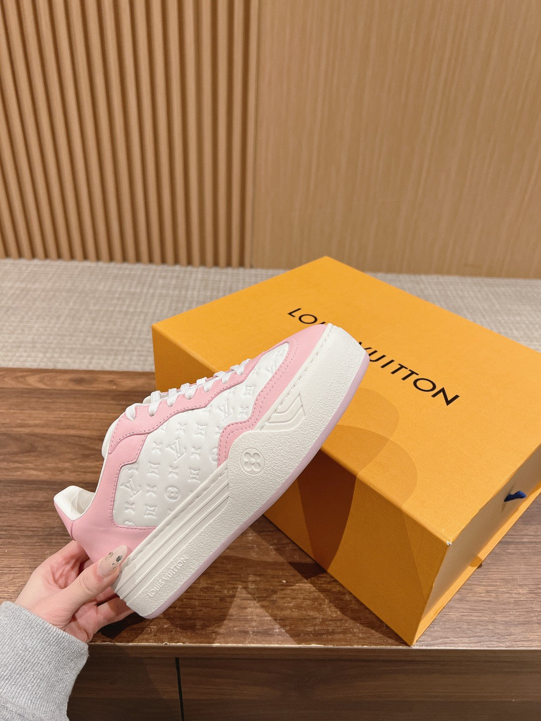 Beverly Hills Trainers Pink Rose