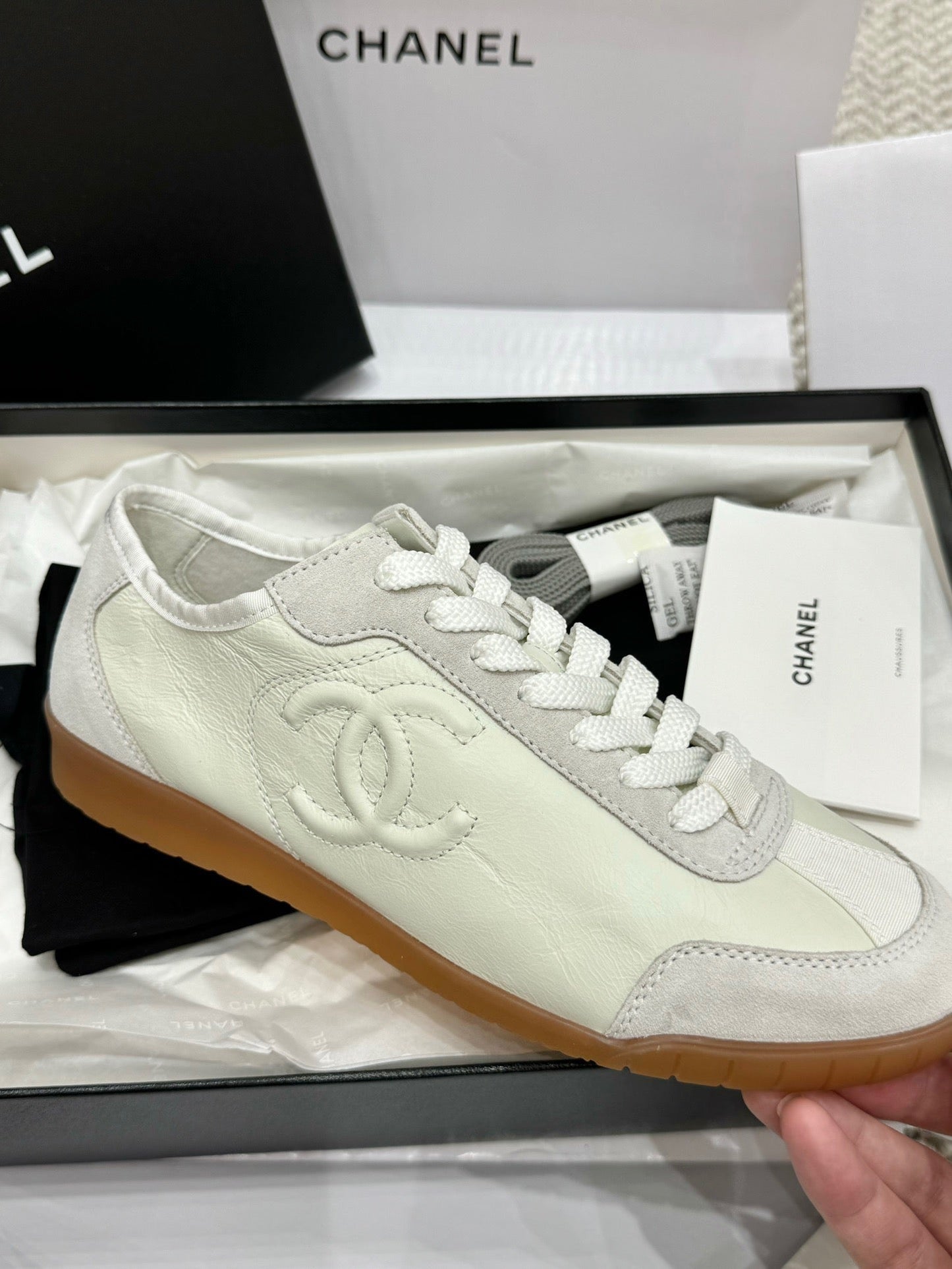 Calfskin & Suede CalfskinBlack Sneaker