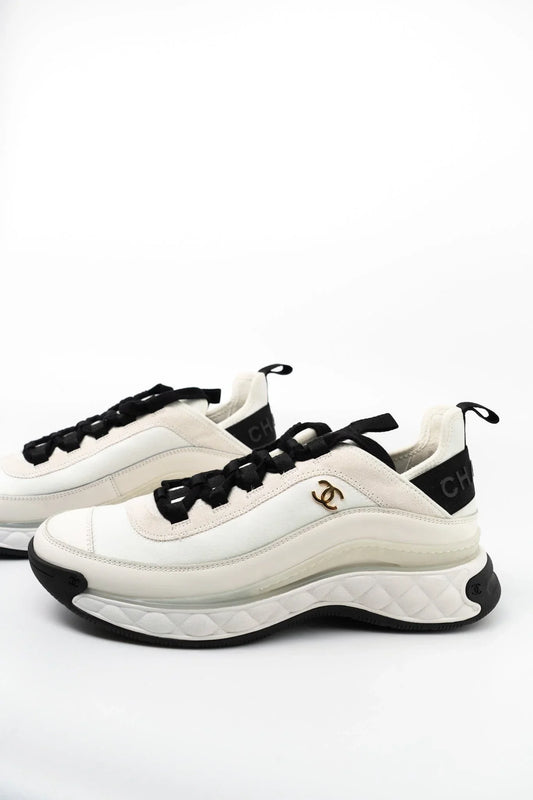 Classic Ivory Suede Sneakers