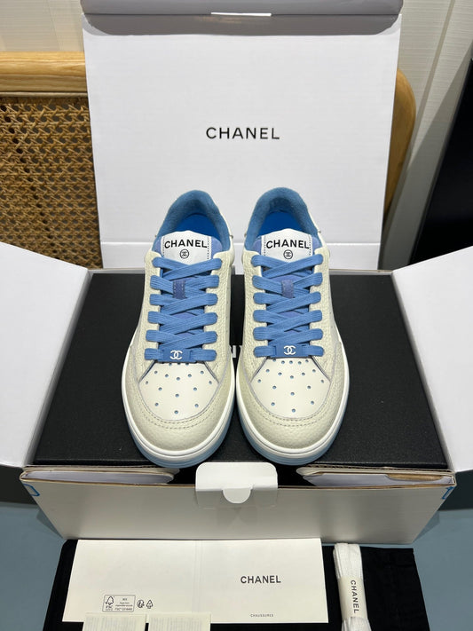 Perforated Leather CC Low Top