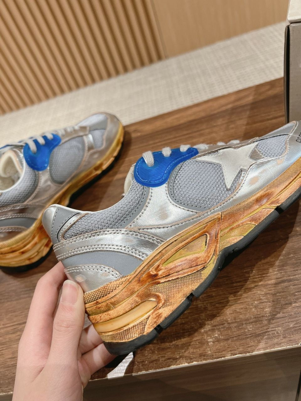 Men's Dad-Star silver