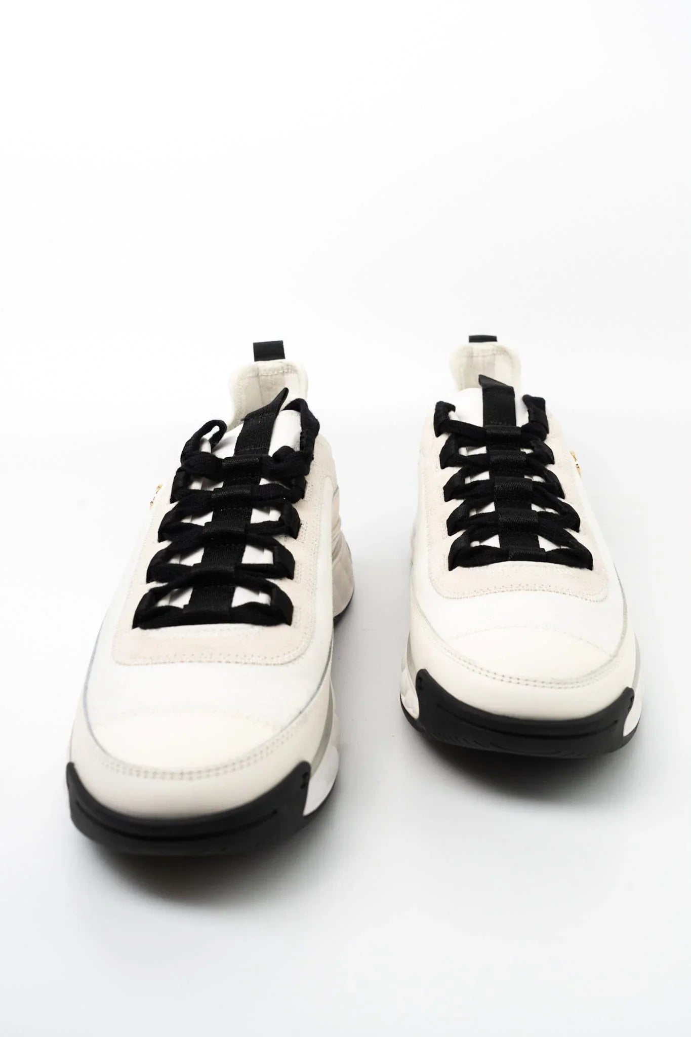 Classic Ivory Suede Sneakers
