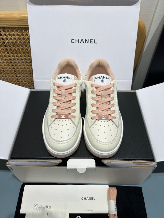 Perforated Leather CC Low Top